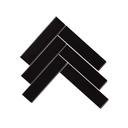 Gạch Mosaic xương cá đen mờ 318,5x244mm G833 (1h/1.43m/20vi) - Daisan Store