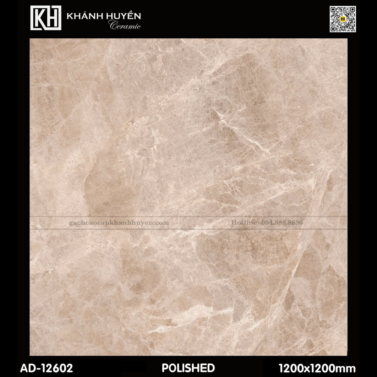 Gạch ốp lát 1200×1200 AD - 12602 - Daisan Store