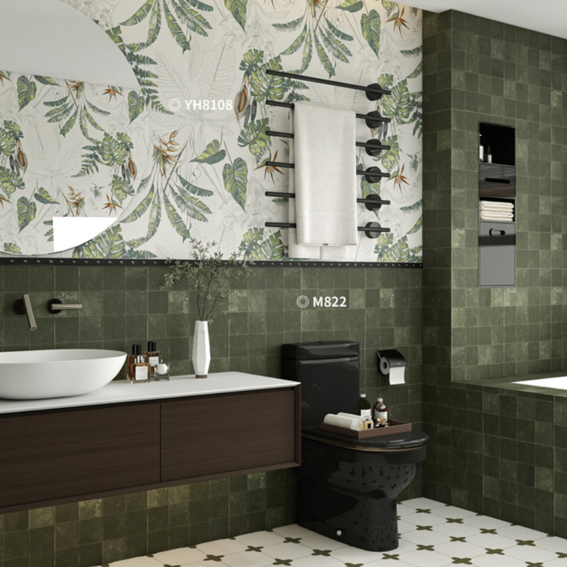 Gạch ốp lát 400x800 mã M822 (1thùng/ 1.92m2/ 6v/ 36,5kg) - Daisan Store