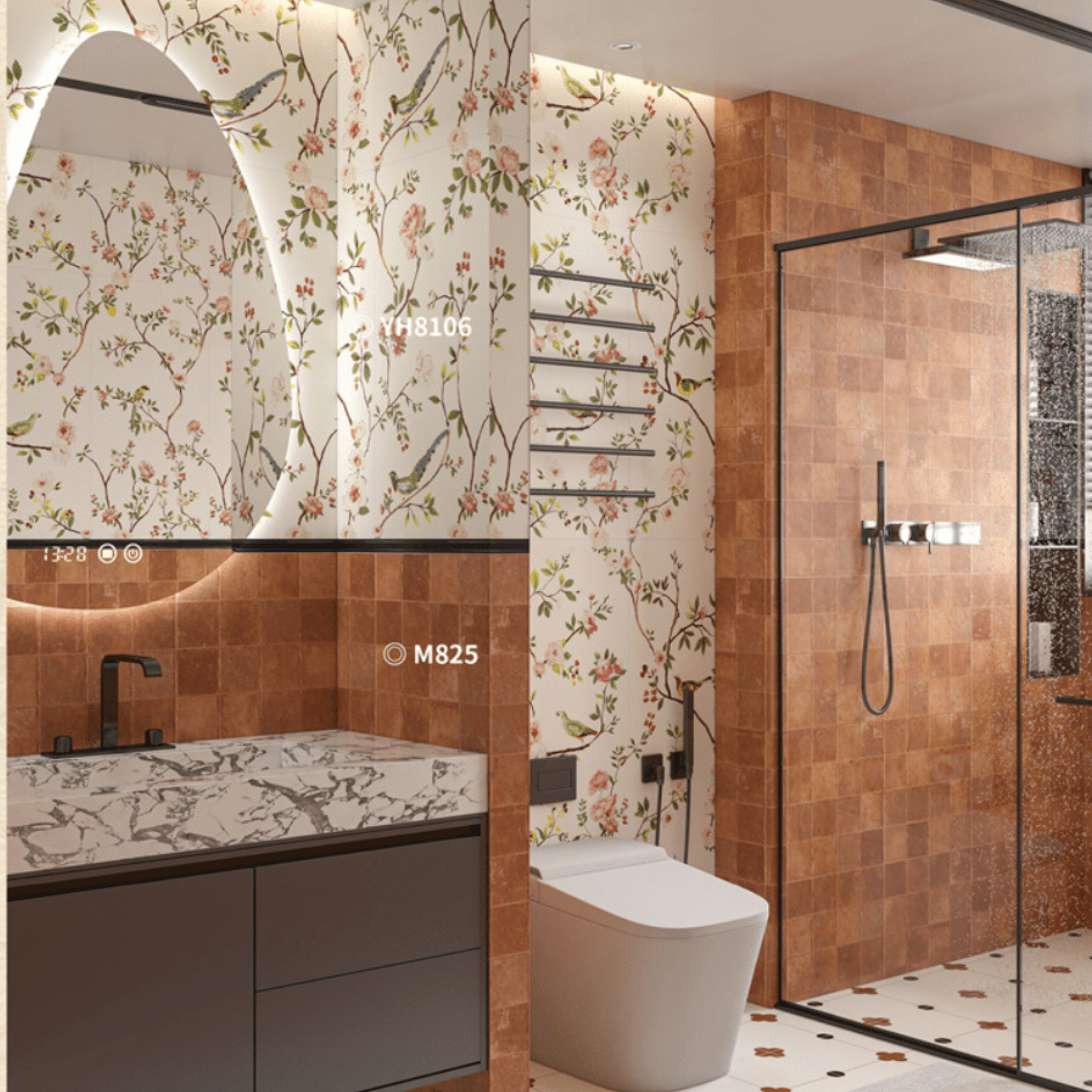 Gạch ốp lát 400x800 mã M825 (1thùng/ 1.92m2/ 6v/ 36,5kg) - Daisan Store