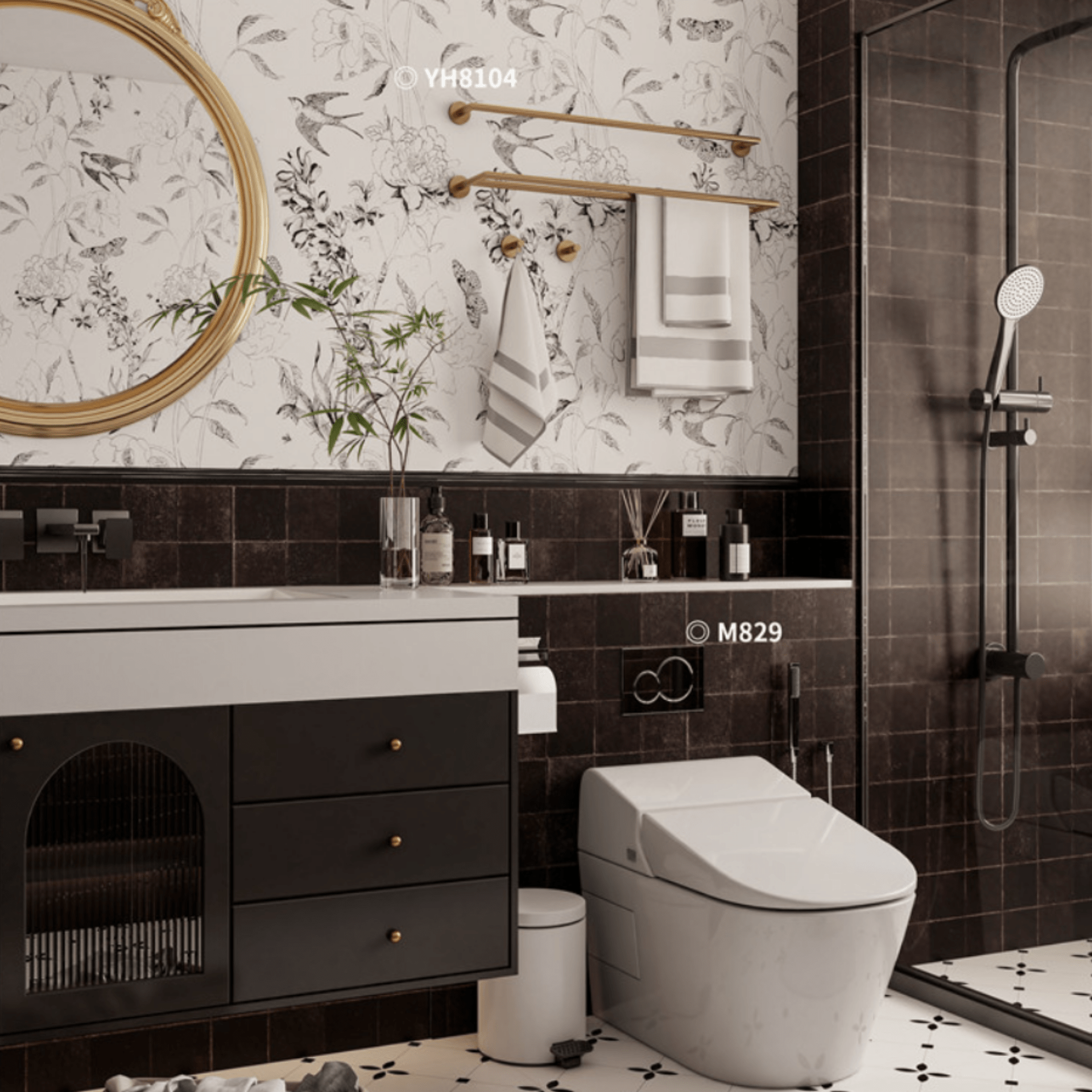 Gạch ốp lát 400x800 mã M829 (1thùng/ 1.92m2/ 6v/ 36,5kg) - Daisan Store