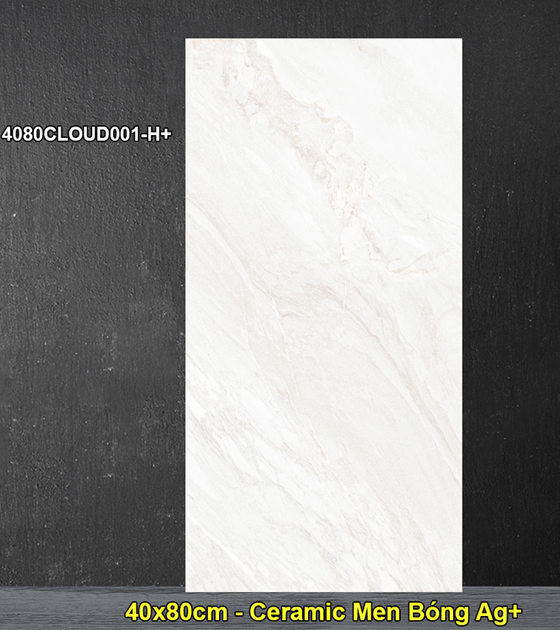 Gạch Ốp Lát 40x80cm Đồng Tâm 4080CLOUD001 - H+ - Daisan Store