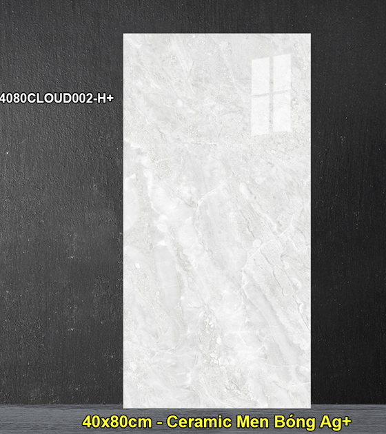 Gạch Ốp Lát 40x80cm Đồng Tâm 4080CLOUD002 - H+ - Daisan Store