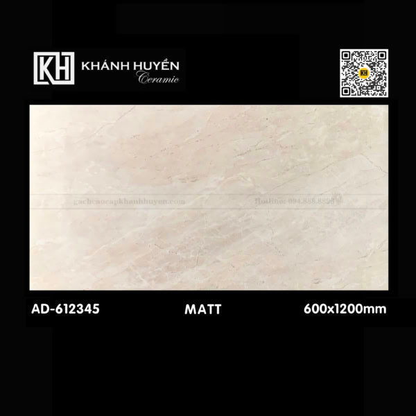 Gạch ốp lát 600×1200 AD - 612345 - Daisan Store