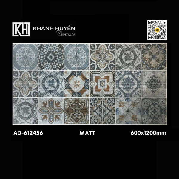 Gạch ốp lát 600×1200 AD - 612456 - Daisan Store