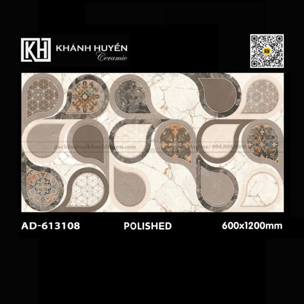 Gạch ốp lát 600×1200 AD - 613108 - Daisan Store