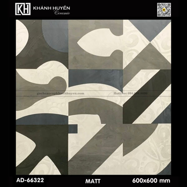 Gạch ốp lát 600×600 AD - 66322 - Daisan Store