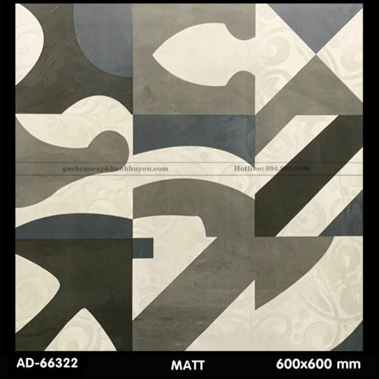 Gạch ốp lát 600×600 AD - 66322 - Daisan Store