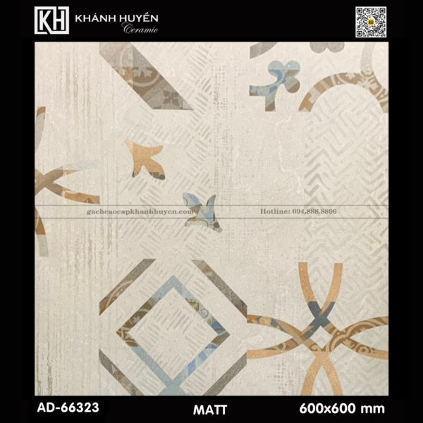 Gạch ốp lát 600×600 AD - 66323 - Daisan Store