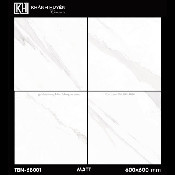 Gạch ốp lát 600×600 TBN - 68001 - Daisan Store