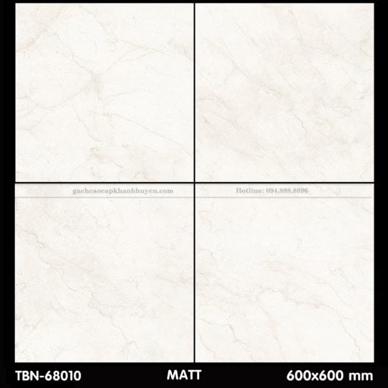 Gạch ốp lát 600×600 TBN - 68010 - Daisan Store