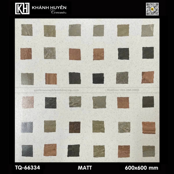 Gạch ốp lát 600×600 TQ - 66334 - Daisan Store