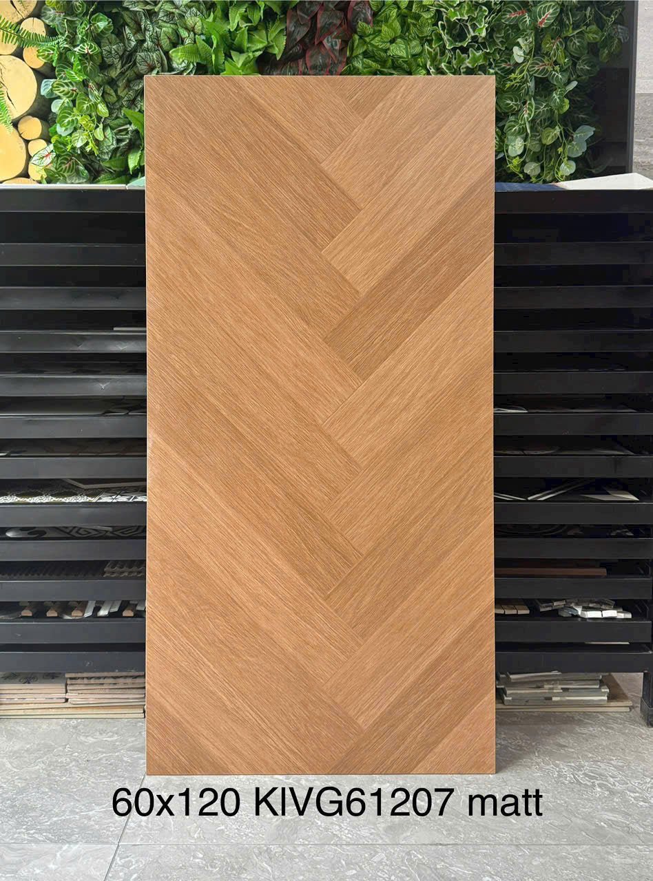 Gạch ốp lát 600x1200 Granite Vân Gỗ KIVG61207 - Daisan Store