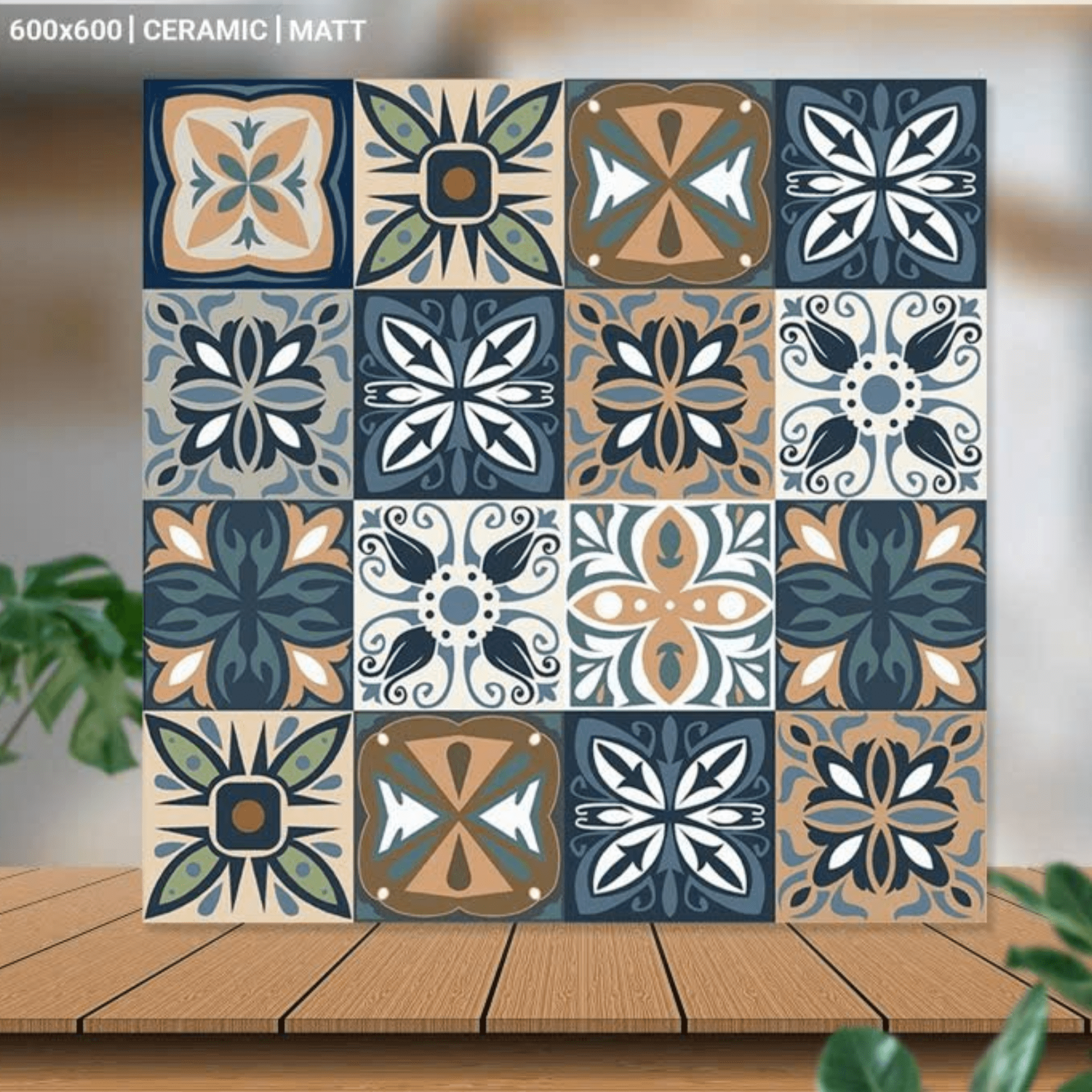 Gạch ốp lát 600x600mm mã 62002 - Daisan Store