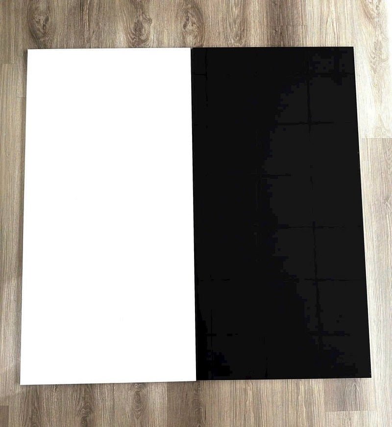 Gạch Ốp Lát 60x120cm Trung Quốc màu đen trắng men mờ 12673 – 12647 - Daisan Store