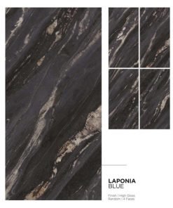 Gạch Ốp Lát Ấn Độ 80×160 Laponia Blue - Daisan Store