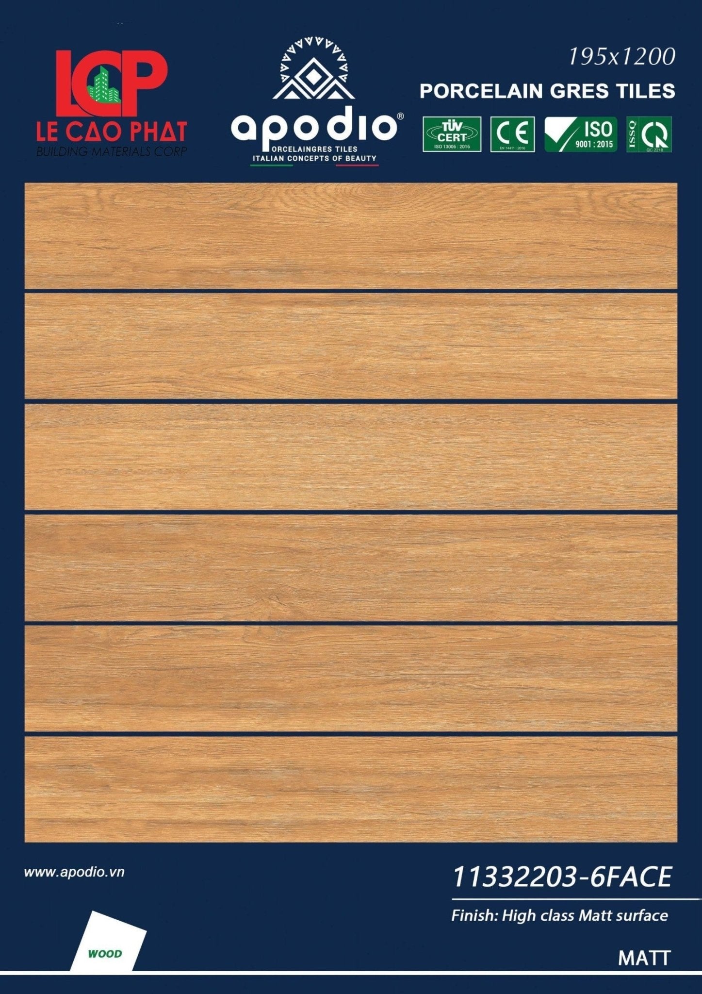 Gạch ốp lát Apodio 11332203 - Daisan Store