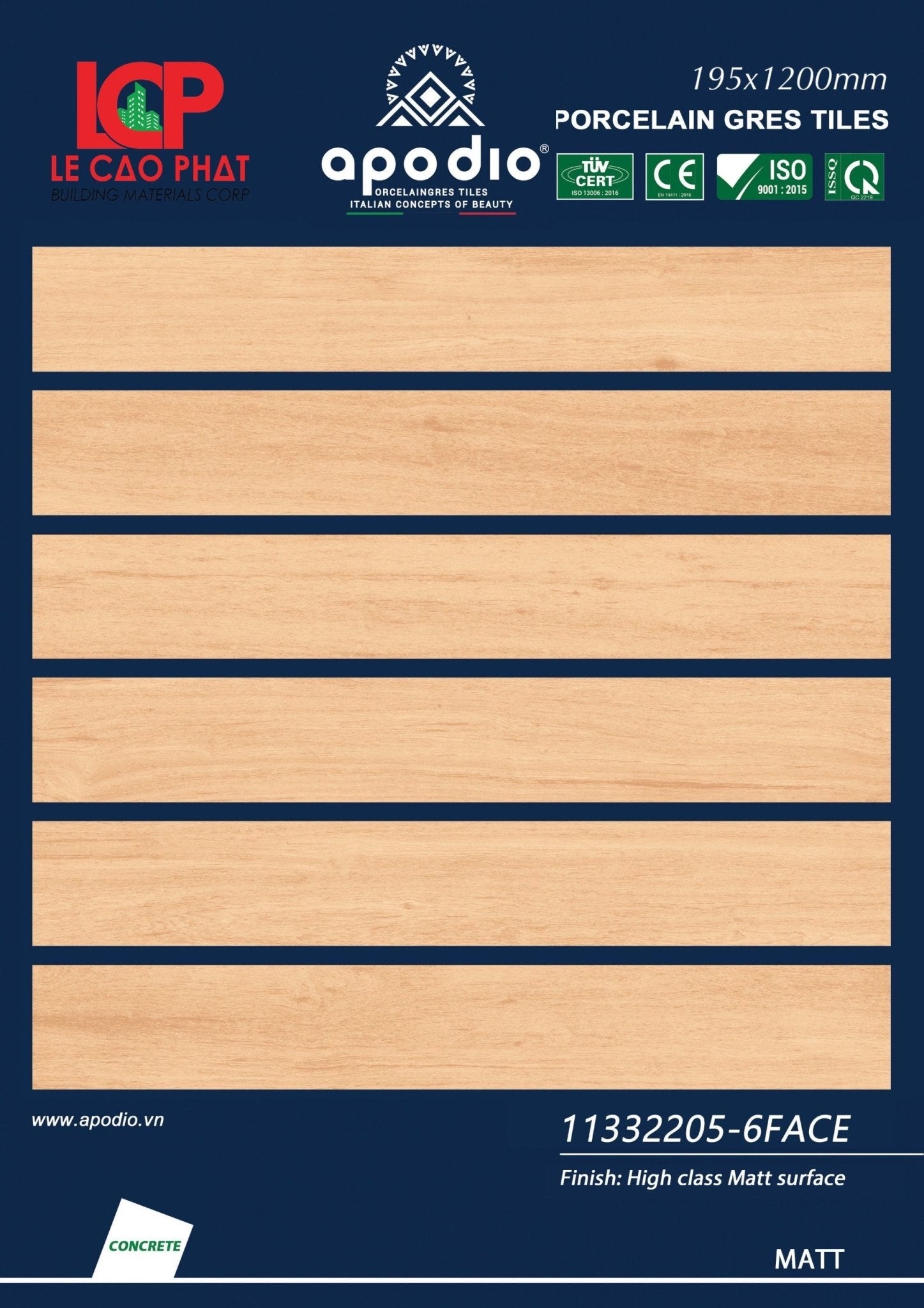 Gạch ốp lát Apodio 11332205 - Daisan Store