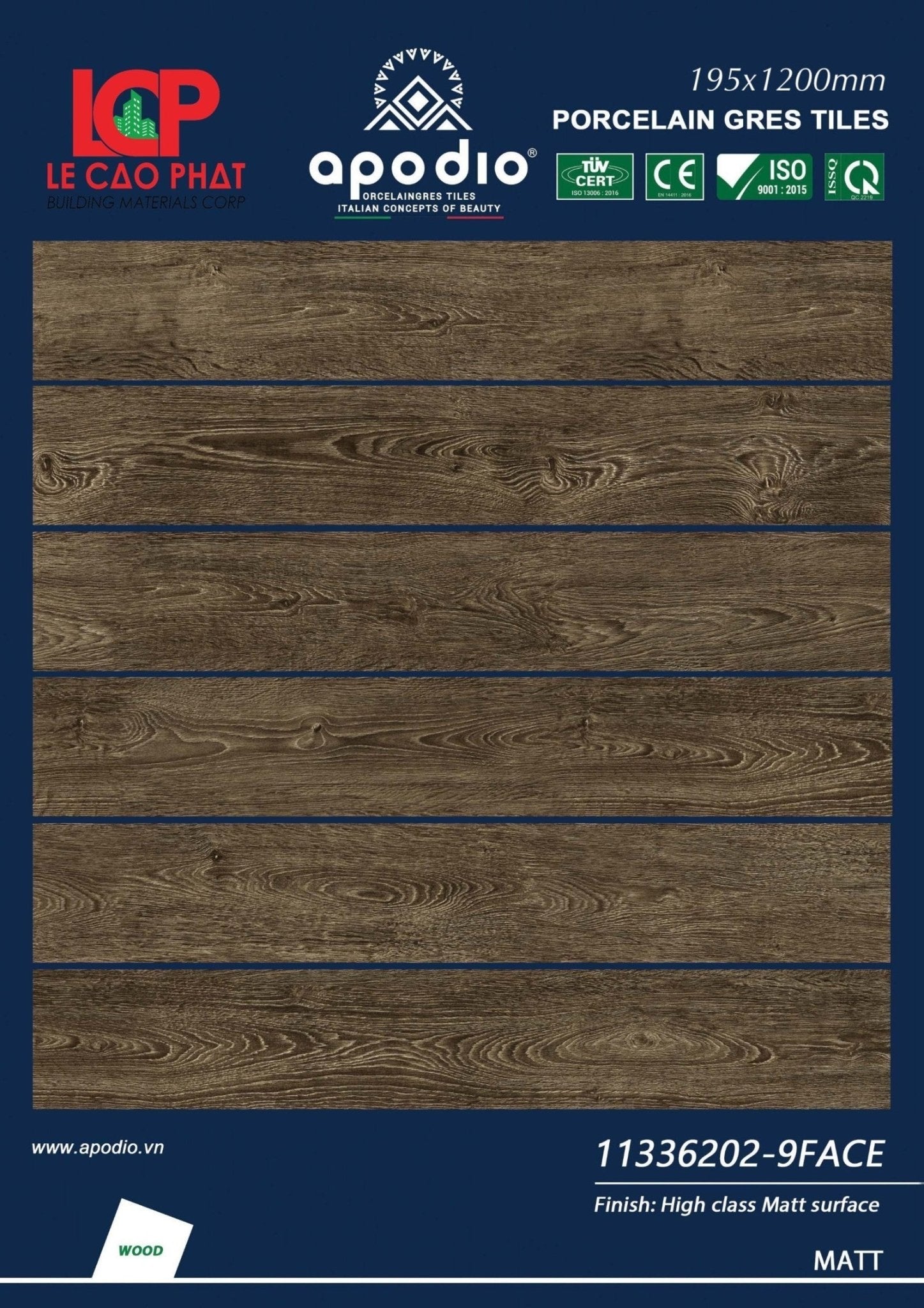 Gạch ốp lát Apodio 11336202 - Daisan Store