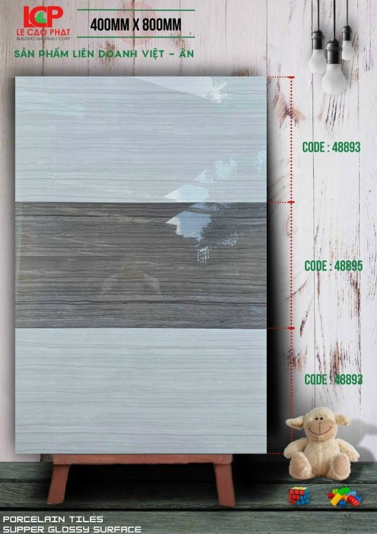 Gạch ốp lát Apodio 48893 48895 (Bóng) - Daisan Store