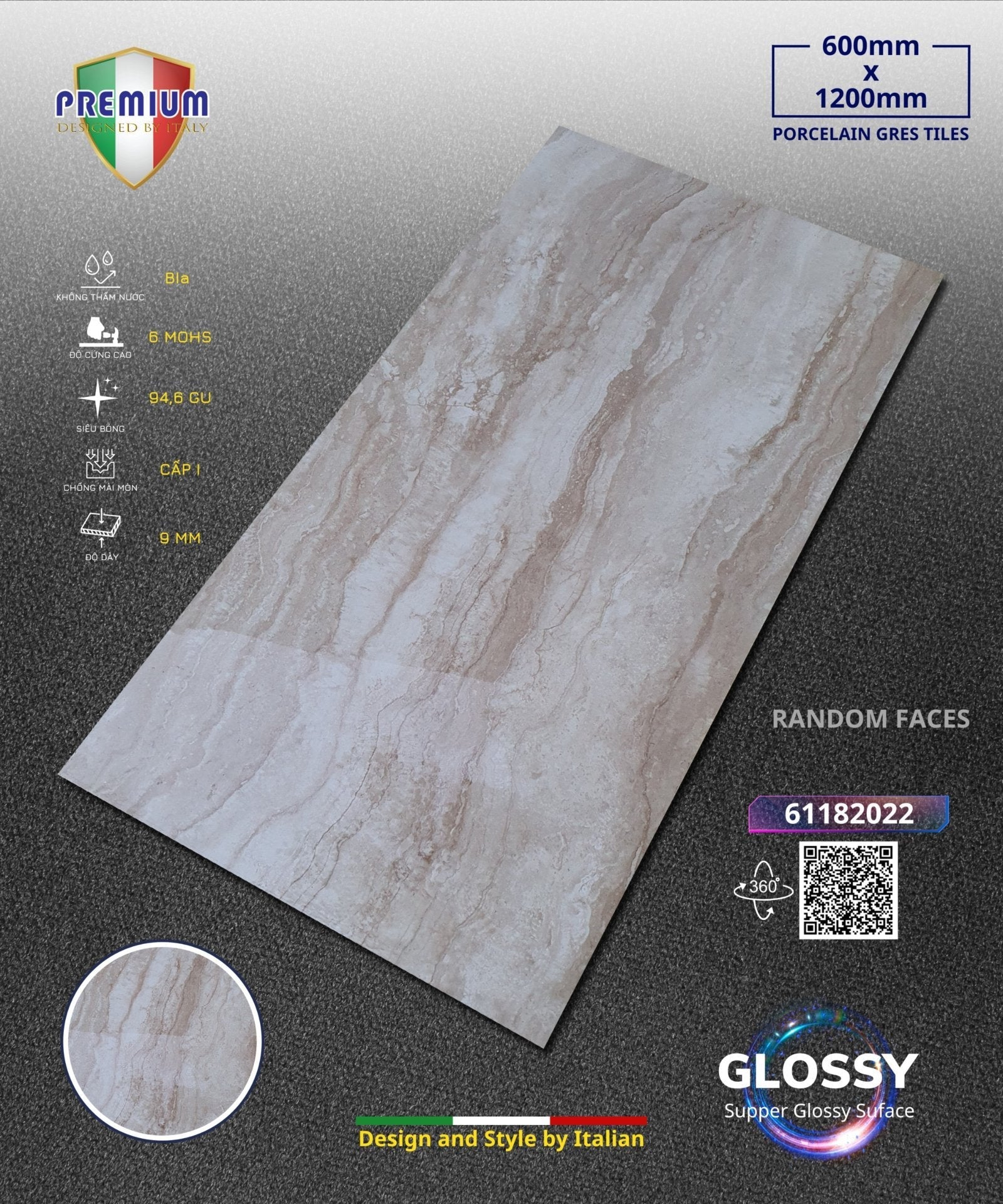 Gạch ốp lát Apodio 61182022 - Daisan Store