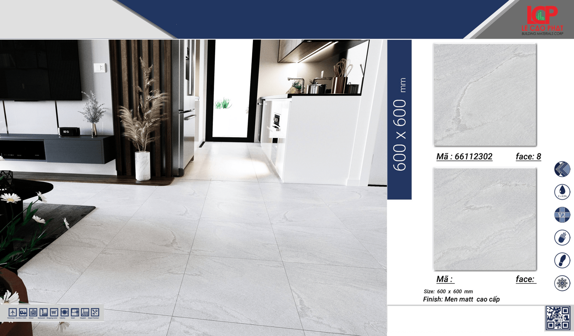 Gạch ốp lát Apodio 66112302 - Daisan Store