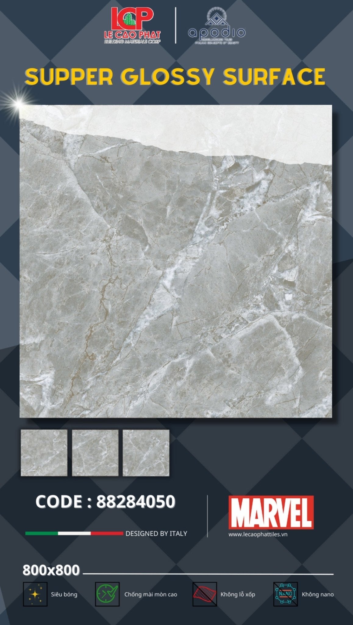 Gạch ốp lát Apodio 88284050 - Daisan Store