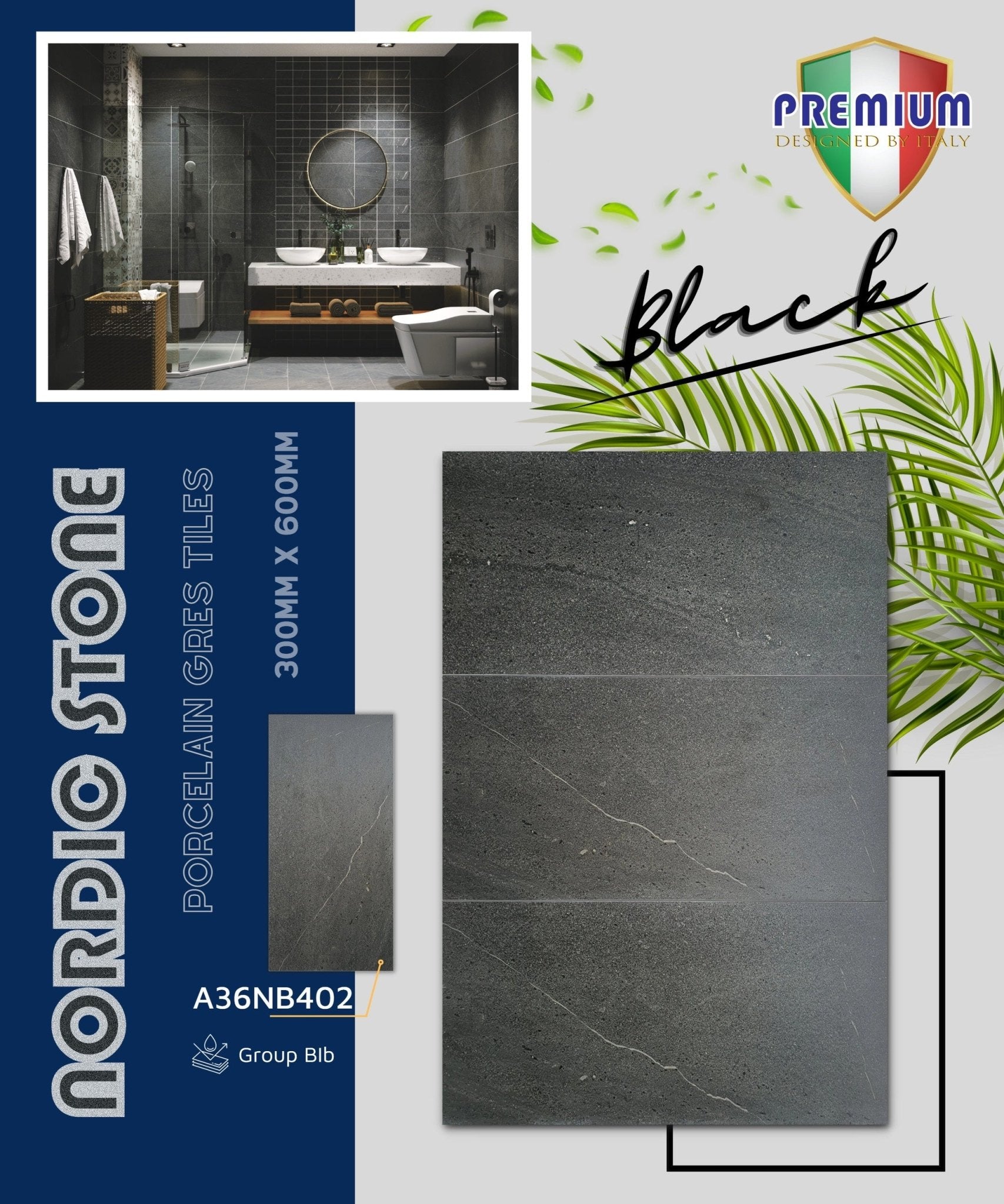 Gạch ốp lát Apodio A36NB402 (Matt) - Daisan Store