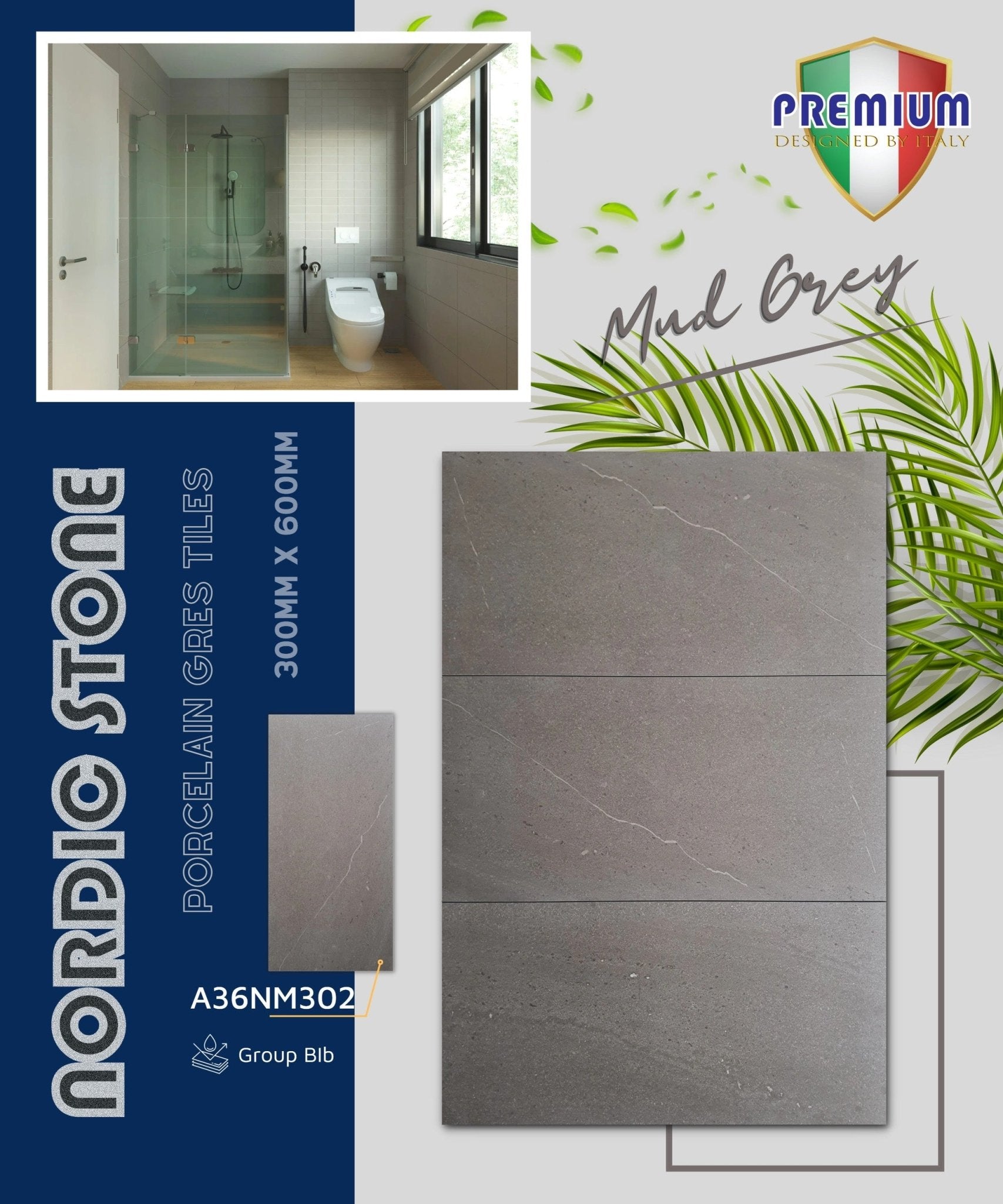 Gạch ốp lát Apodio A36NM302 (Matt) - Daisan Store