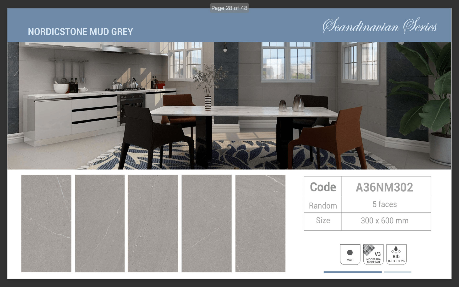 Gạch ốp lát Apodio A36NM302 (Matt) - Daisan Store