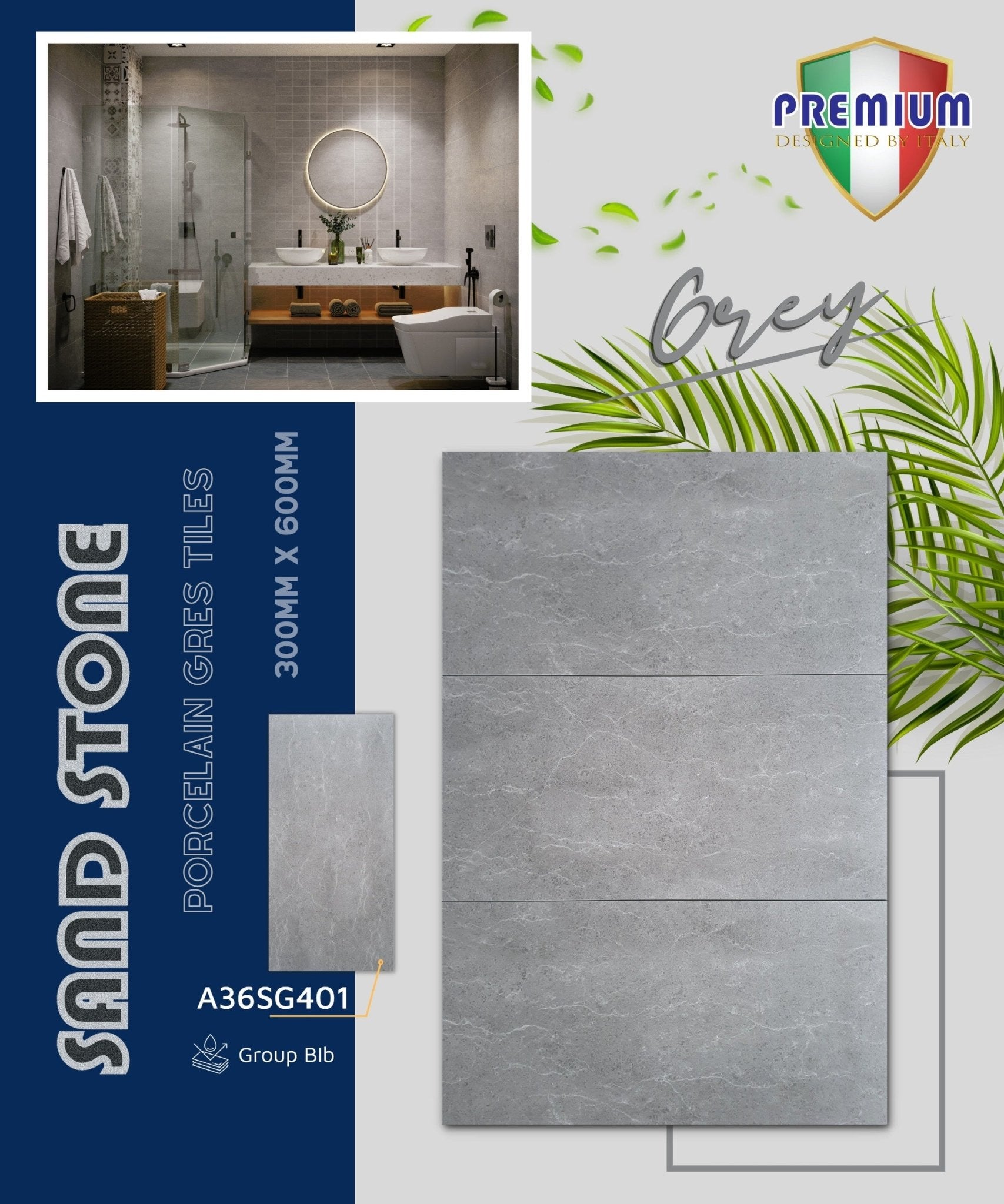 Gạch ốp lát Apodio A36SG401 (Matt) - Daisan Store