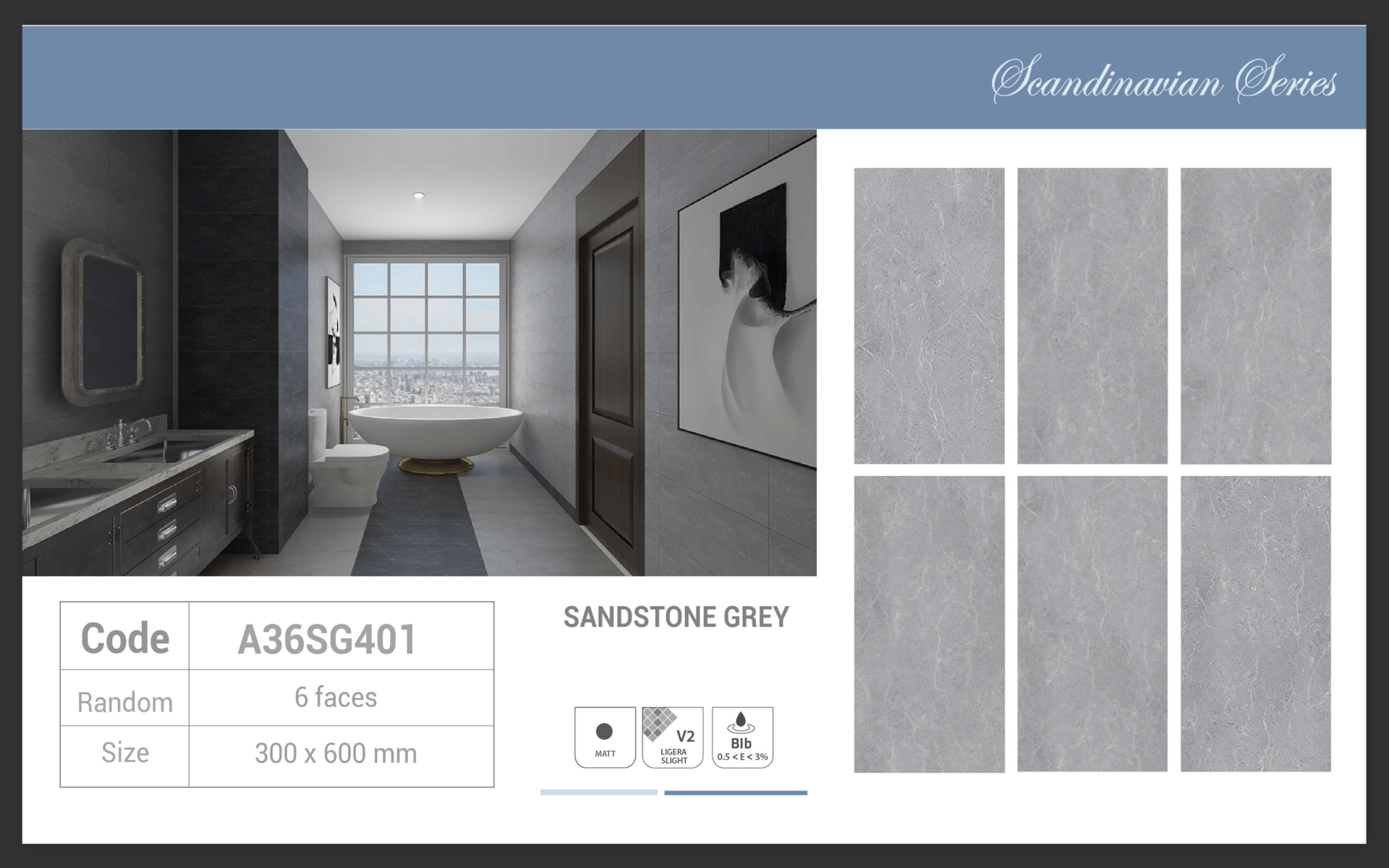 Gạch ốp lát Apodio A36SG401 (Matt) - Daisan Store