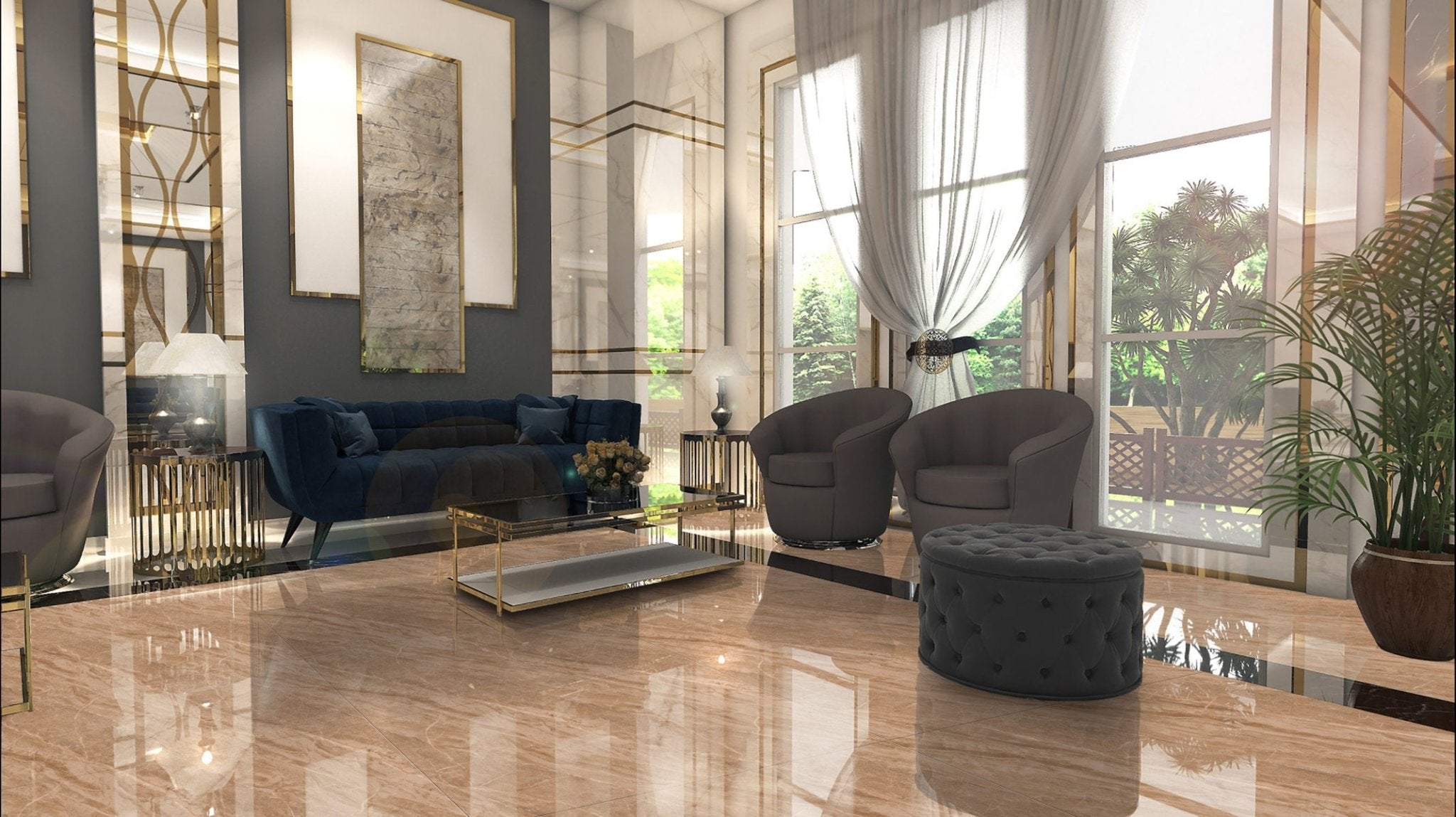 Gạch ốp lát Apodio BL 81809 Big Slab - Daisan Store