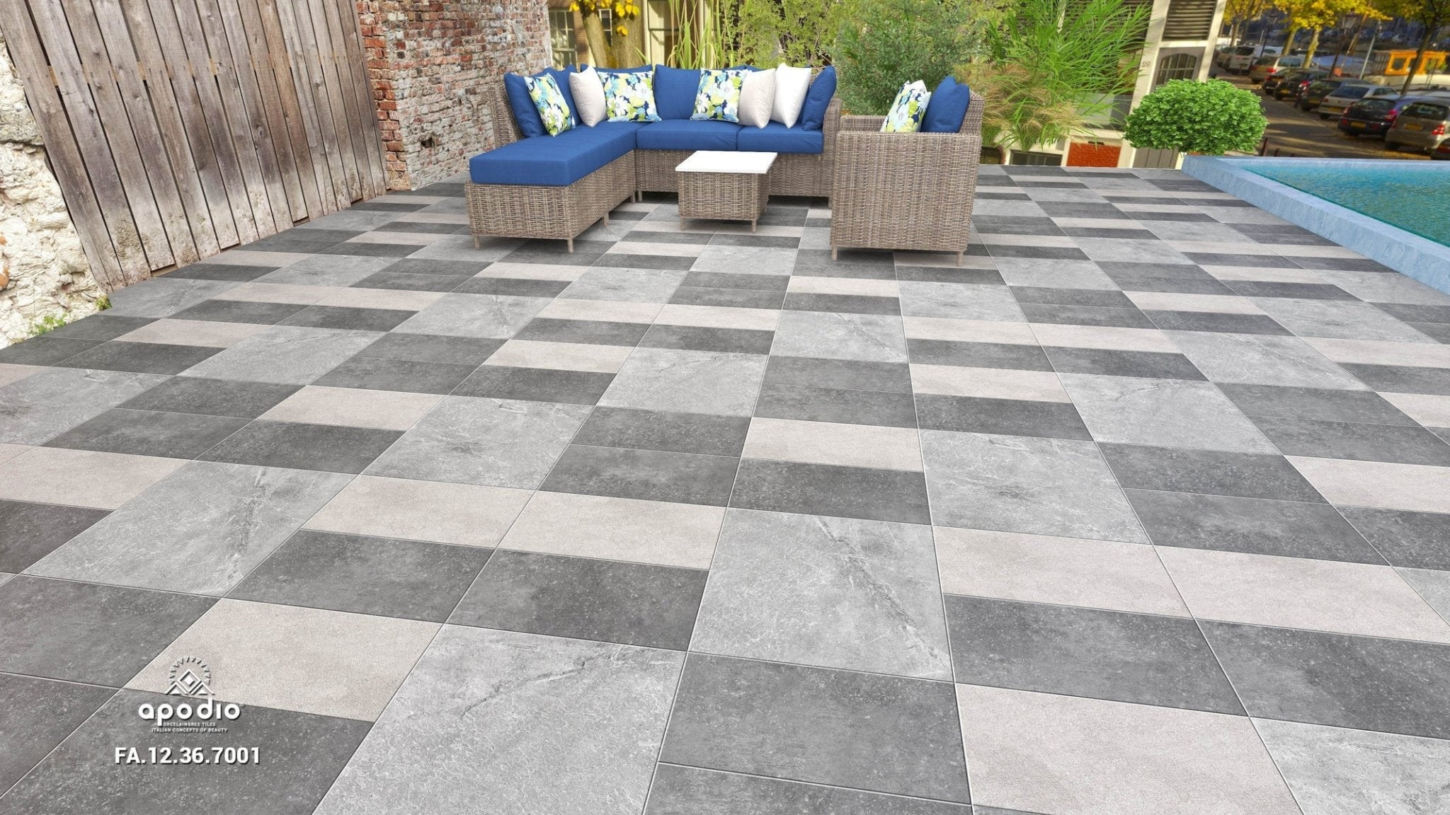 Gạch ốp lát Apodio FA12367001 (12mm) - Daisan Store