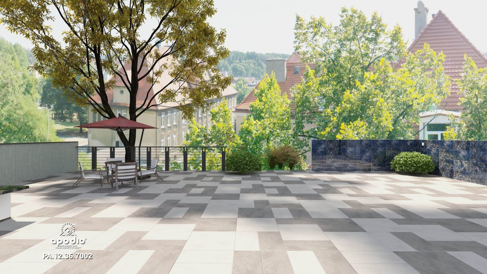 Gạch ốp lát Apodio PA12367002 (dày 12mm) - Daisan Store