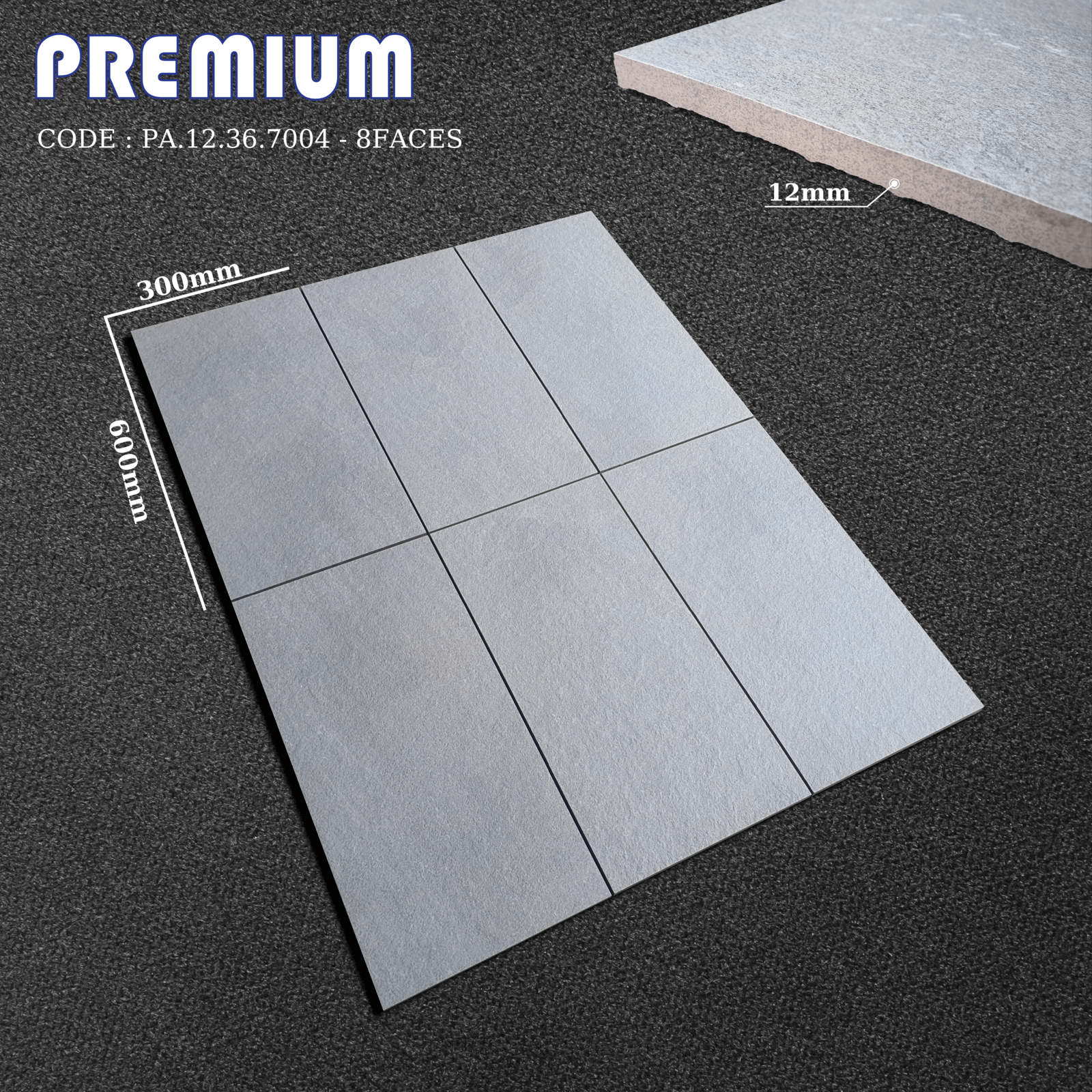 Gạch ốp lát Apodio PA12367004 (dày 12mm) - Daisan Store