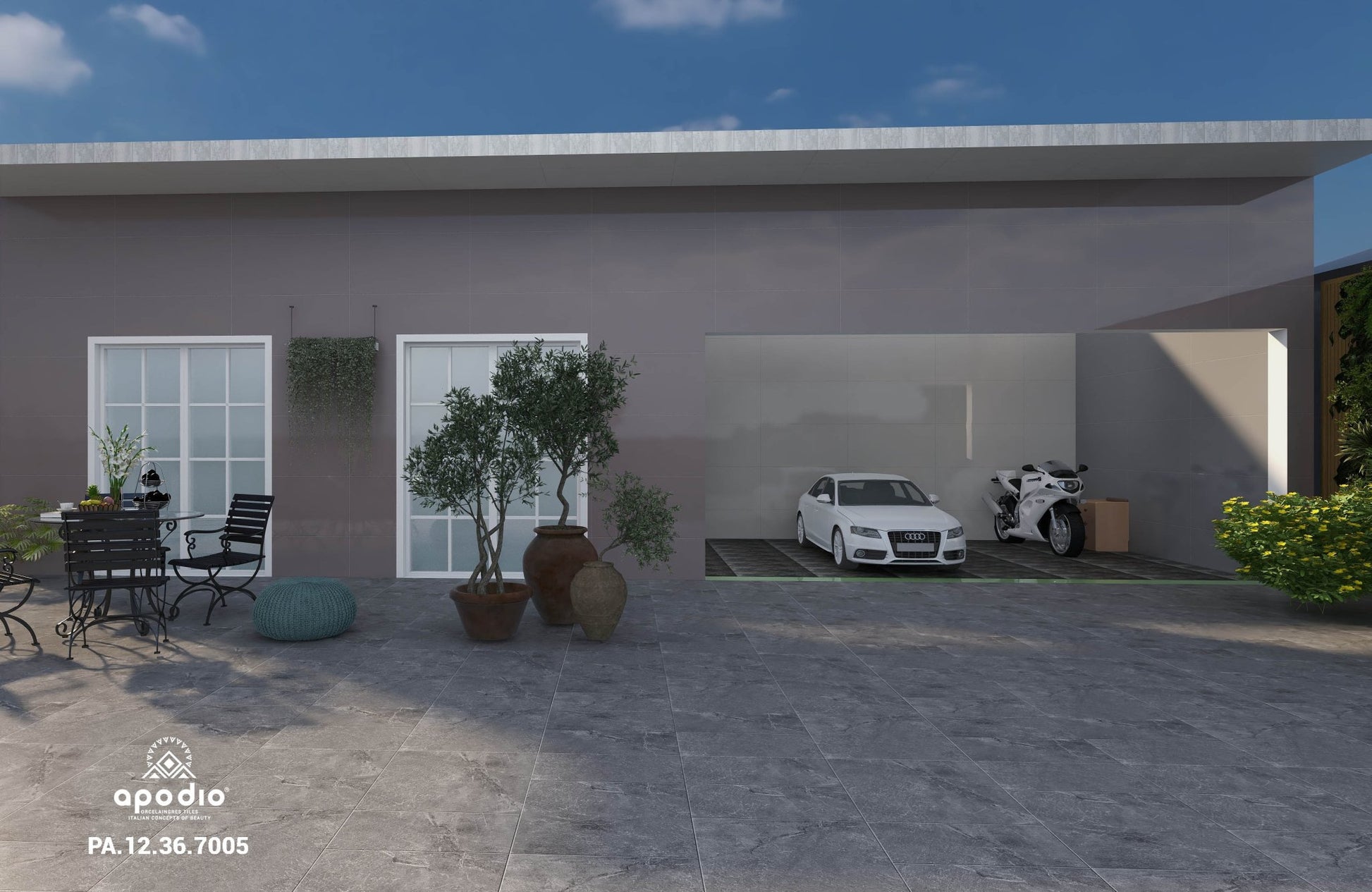 Gạch ốp lát Apodio PA12367005 (dày 12mm) - Daisan Store