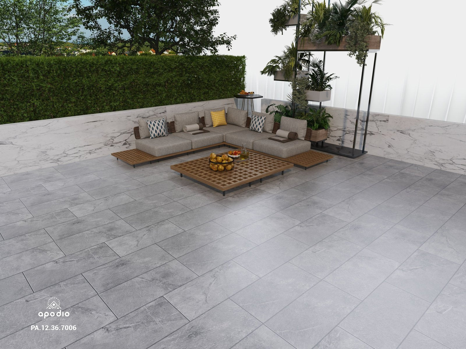 Gạch ốp lát Apodio PA12367006 (dày 12mm) - Daisan Store