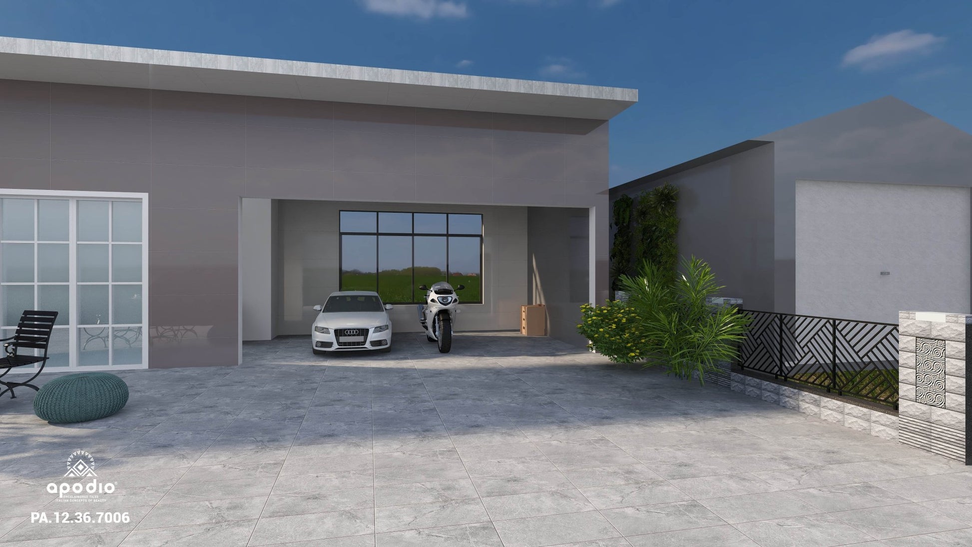 Gạch ốp lát Apodio PA12367006 (dày 12mm) - Daisan Store