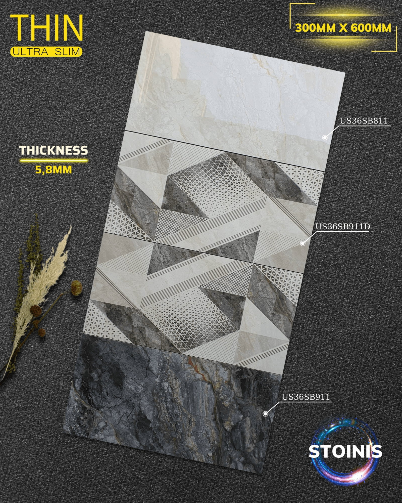 Gạch ốp lát Apodio SB811 SB911D SB911 (Bóng) - Daisan Store