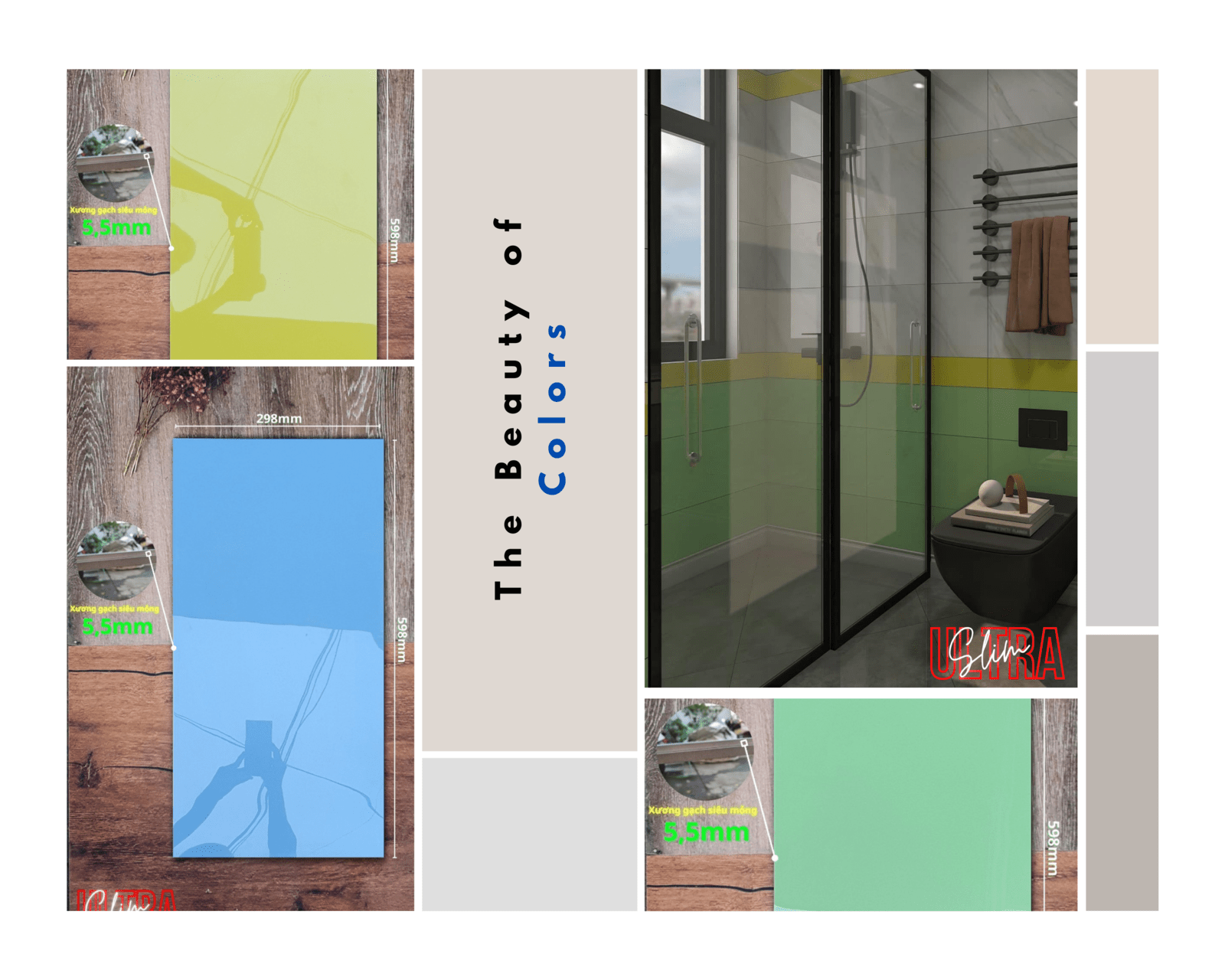 Gạch ốp lát Apodio US 3984 (5.5mm) - Daisan Store