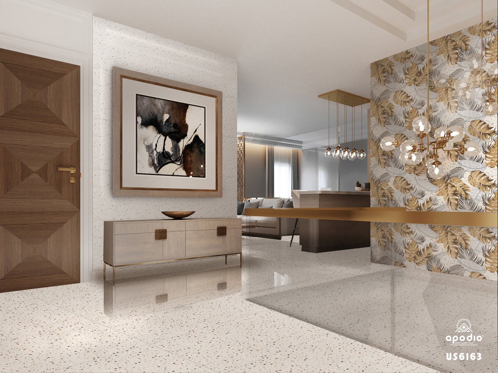 Gạch ốp lát Apodio US 6863 (598x1198x5.8mm) - Daisan Store