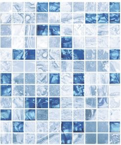 Gạch ốp lát bể bơi Đồng Tâm 20×20 màu nâu hình sò ốc 2020MARINA003 - Daisan Store