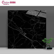 Gạch ốp lát Catalan đen chớp trắng 8086 - Daisan Store