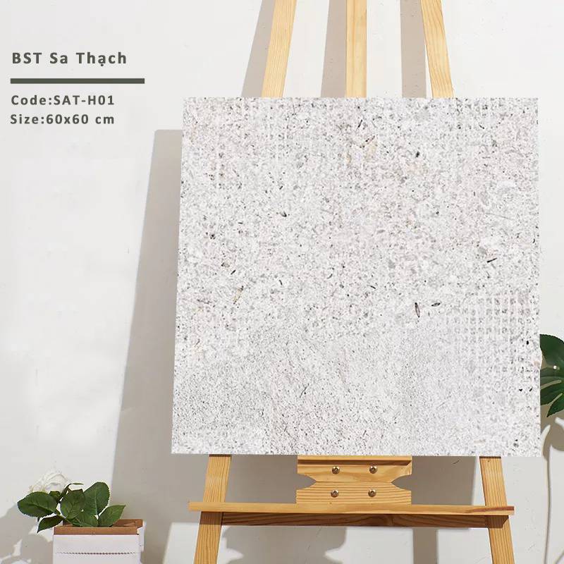 Gạch ốp lát Eurotile BST Sa Thạch 600*600mm SAT - H01 - Daisan Store