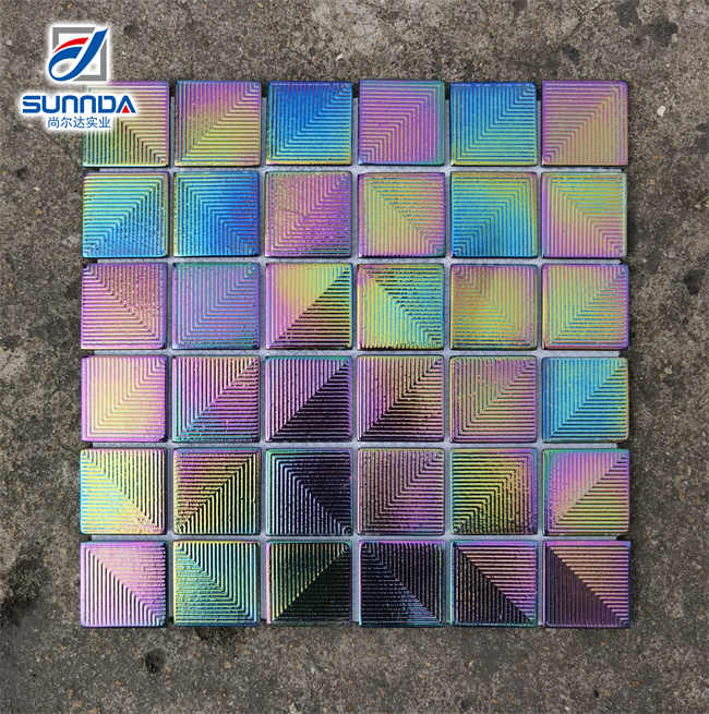 Gạch ốp lát trang trí hồ bơi, nhà bếp, nhà tắm bằng đá cẩm thạch, gốm, kính, kim loại, kích thước tùy chỉnh - Daisan Store