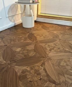 Gạch Ốp Lát vân gỗ bông hoa Trung Quốc 60x60cm 622 - Daisan Store