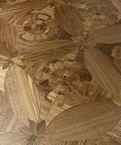 Gạch Ốp Lát vân gỗ bông hoa Trung Quốc 60x60cm 622 - Daisan Store