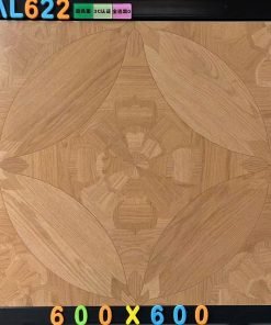 Gạch Ốp Lát vân gỗ bông hoa Trung Quốc 60x60cm 622 - Daisan Store