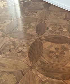 Gạch Ốp Lát vân gỗ bông hoa Trung Quốc 60x60cm 622 - Daisan Store